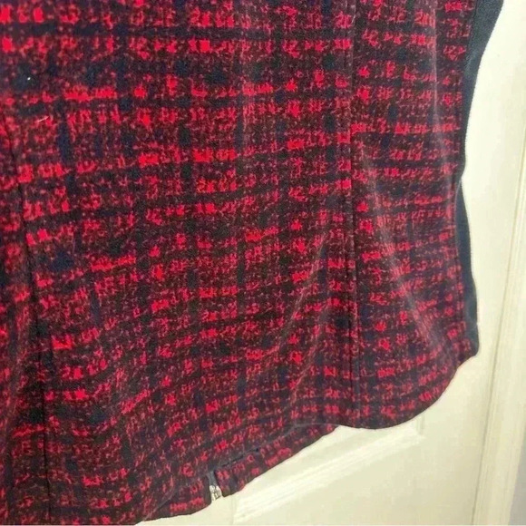 Northern Reflections Vest Fleece Red & Black Size Extra Large - Picture 14 of 16